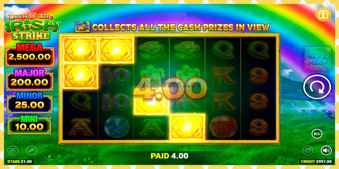 Demo slot Luck O The Irish Strike free and without registration, picture - 1