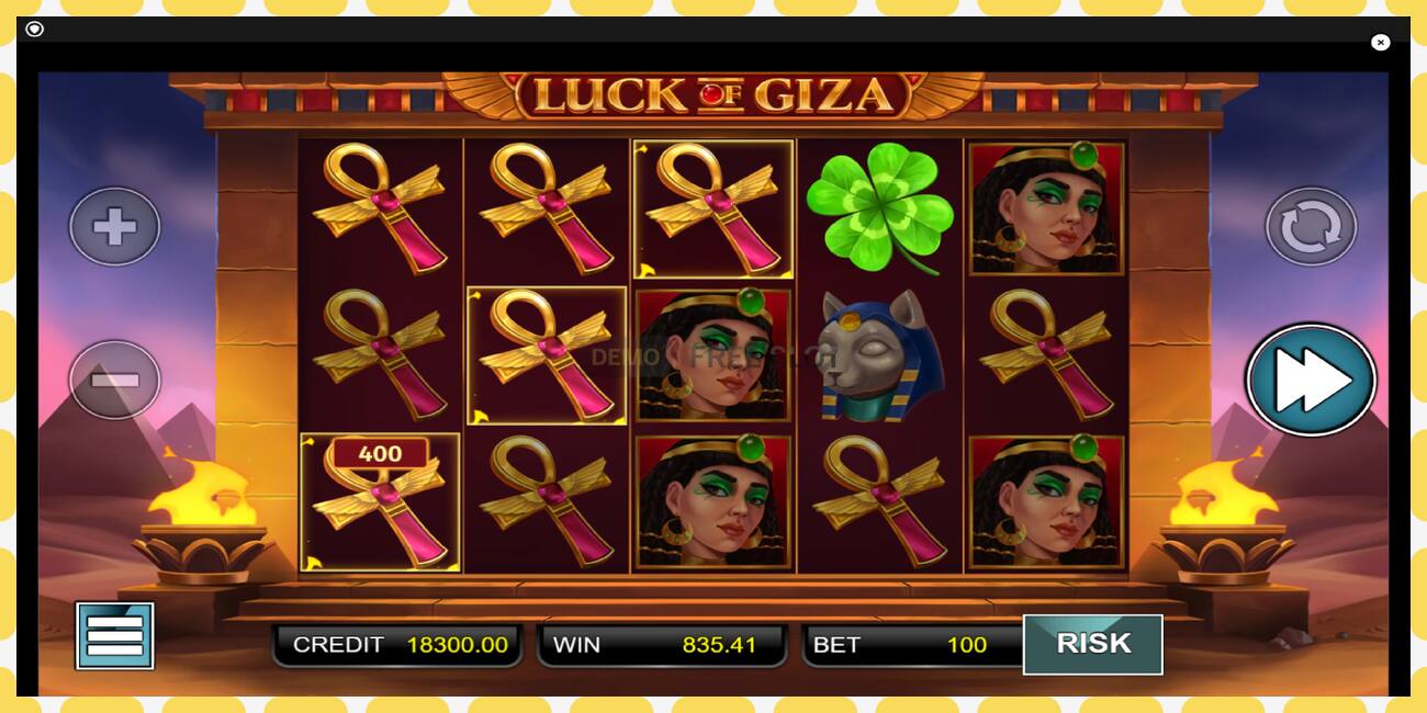 Demo slot Luck of Giza නොමිලේ සහ ලියාපදිංචියකින් තොරව, පින්තූරය - 1