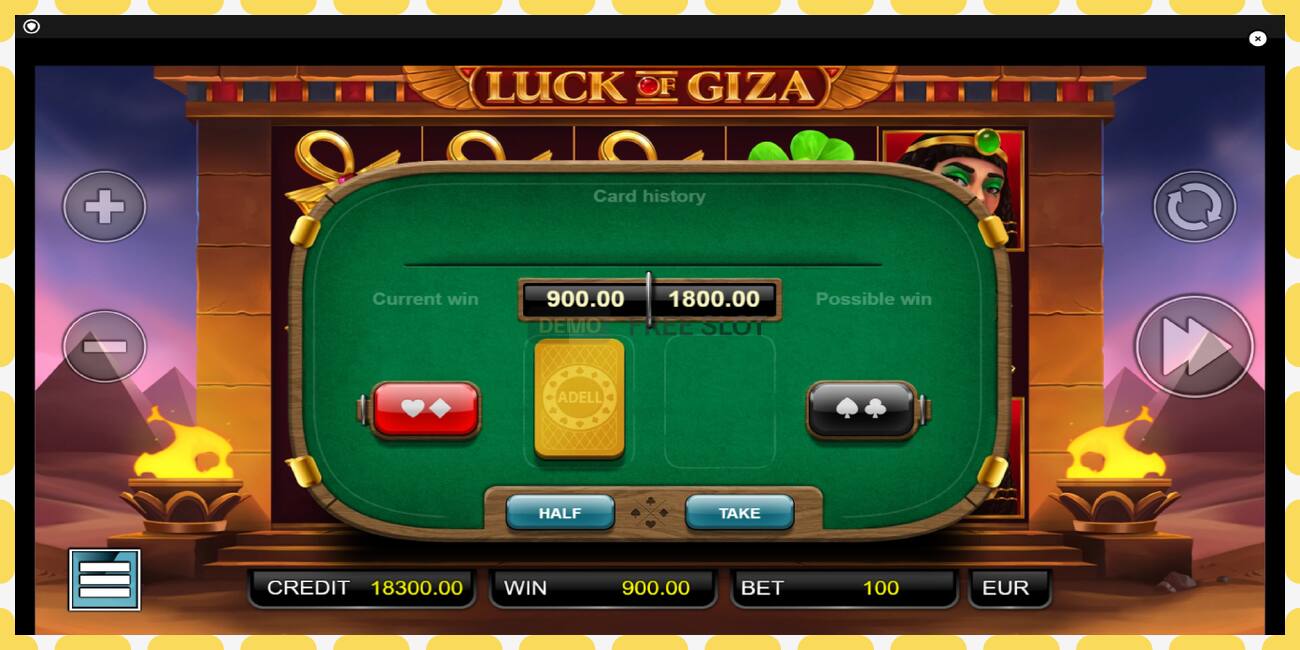 Demo slot Luck of Giza free and without registration, picture - 1