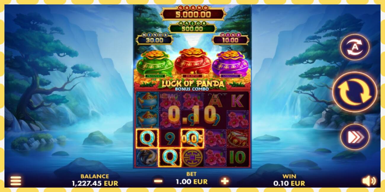 Demo slot Luck of Panda Bonus Combo free and without registration, picture - 1