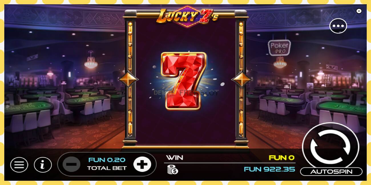 Demo slot Lucky 7s free and without registration, picture - 1