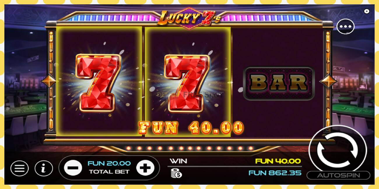 Demo slot Lucky 7s free and without registration, picture - 1