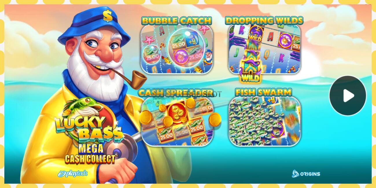 Demo slot Lucky Bass Mega Cash Collect free and without registration, picture - 1