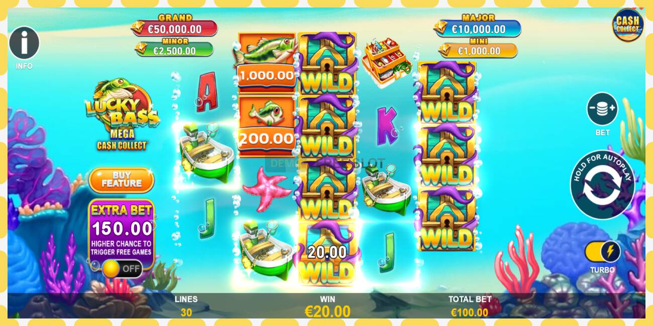 Demo slot Lucky Bass Mega Cash Collect free and without registration, picture - 1