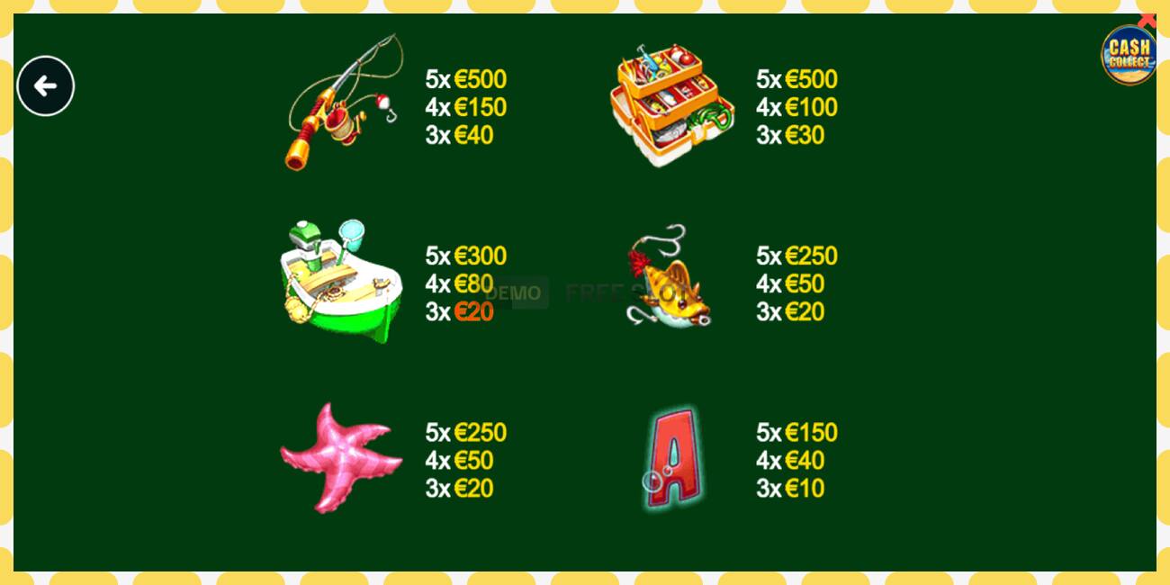 Demo slot Lucky Bass Mega Cash Collect free and without registration, picture - 1