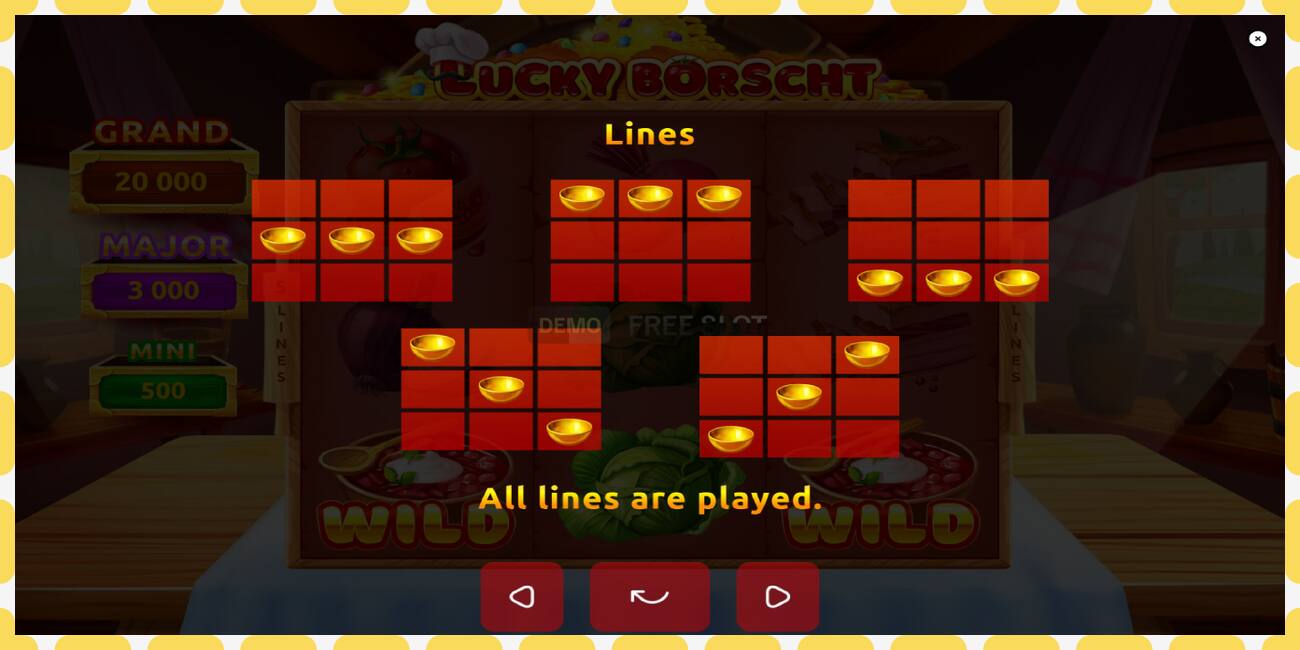 Demo slot Lucky Borscht free and without registration, picture - 1