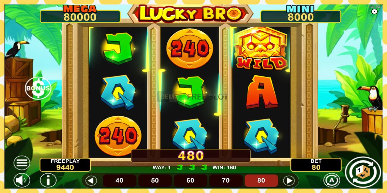 Demo slot Lucky Bro Hold & Win free and without registration, picture - 1