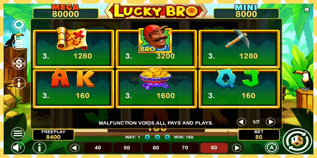 Demo slot Lucky Bro Hold & Win free and without registration, picture - 1