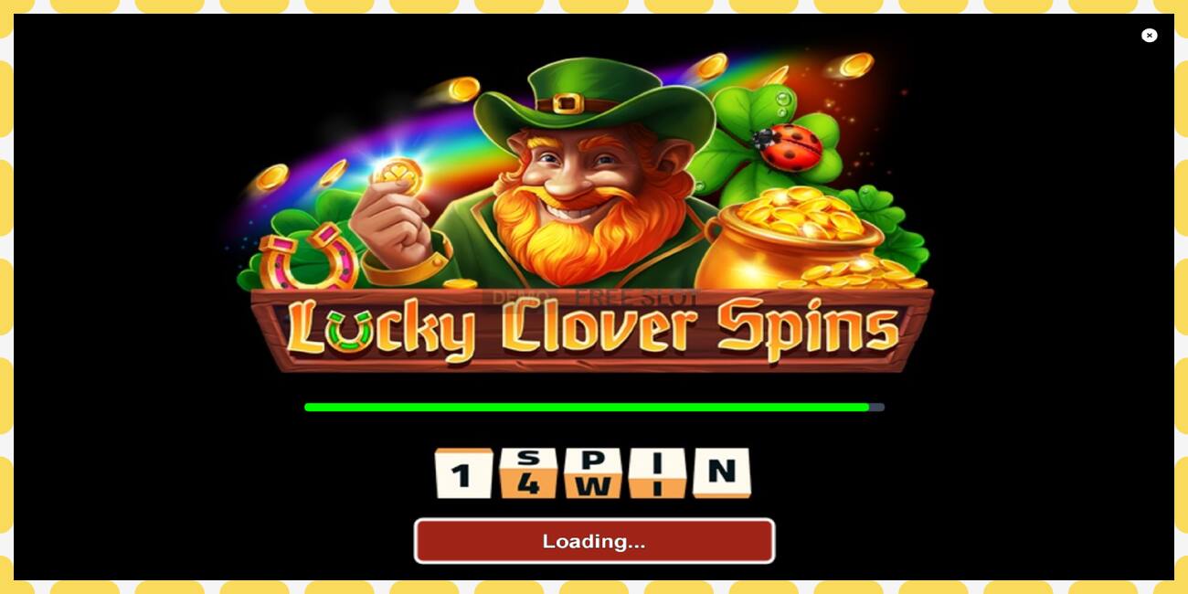 Demo slot Lucky Clover Spins free and without registration, picture - 1