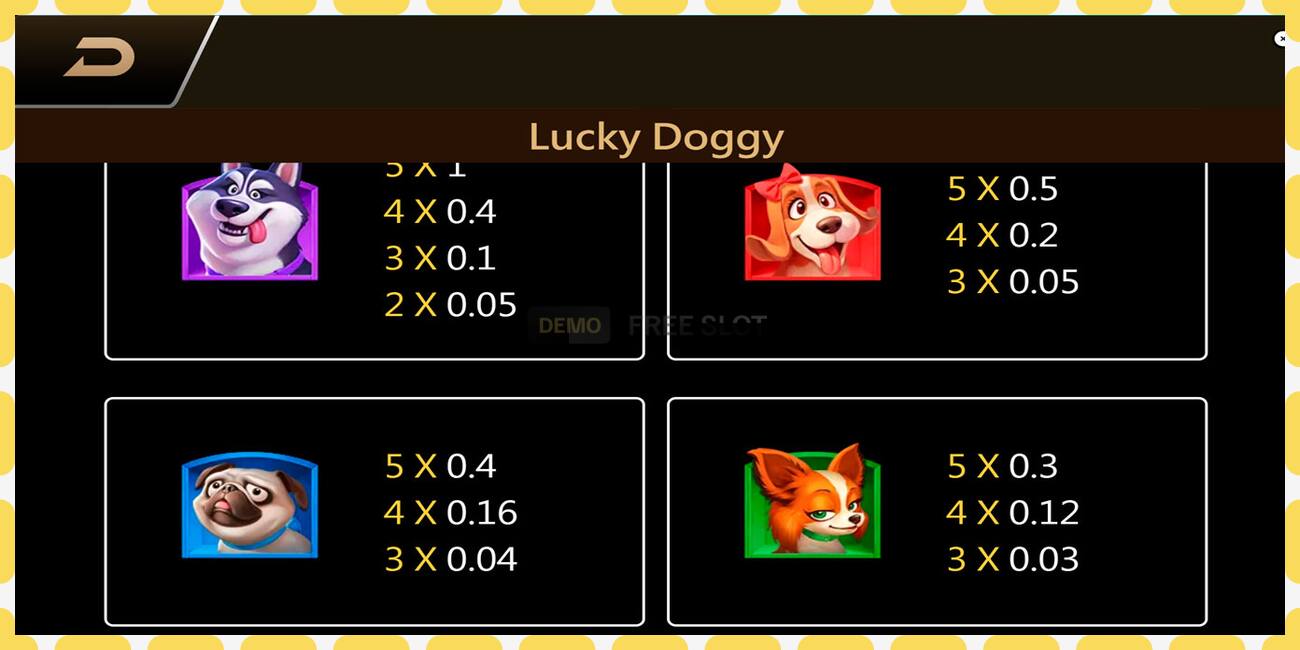 Demo slot Lucky Doggy free and without registration, picture - 1