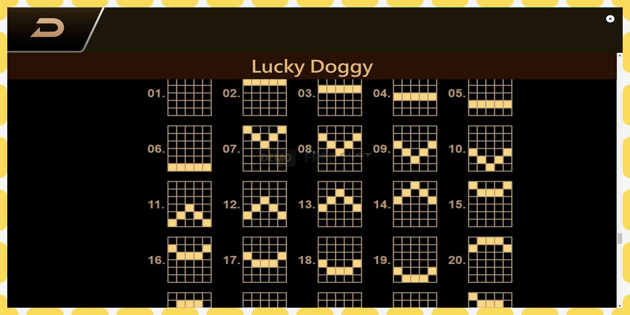 Demo slot Lucky Doggy free and without registration, picture - 1