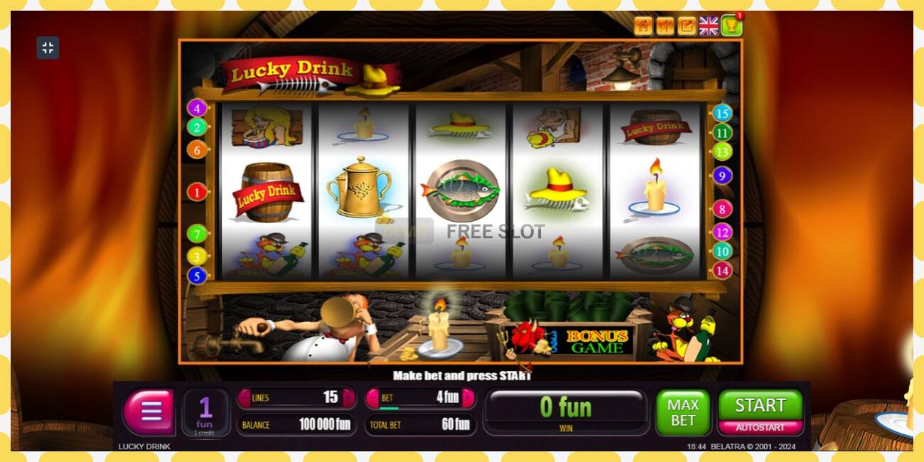 Demo slot Lucky Drink free and without registration, picture - 1