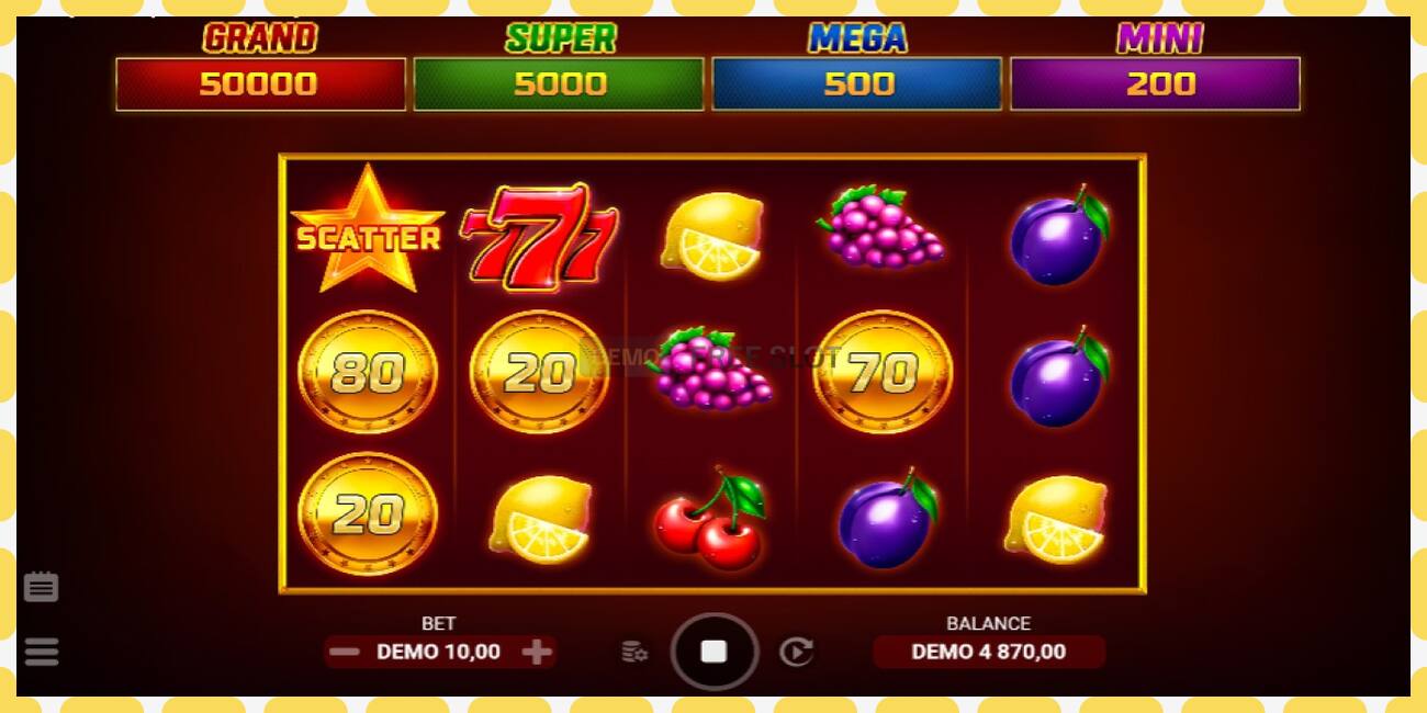 Demo-spor Lucky Fruit Spins Bonus Buy gratis og uten registrering, bilde - 1