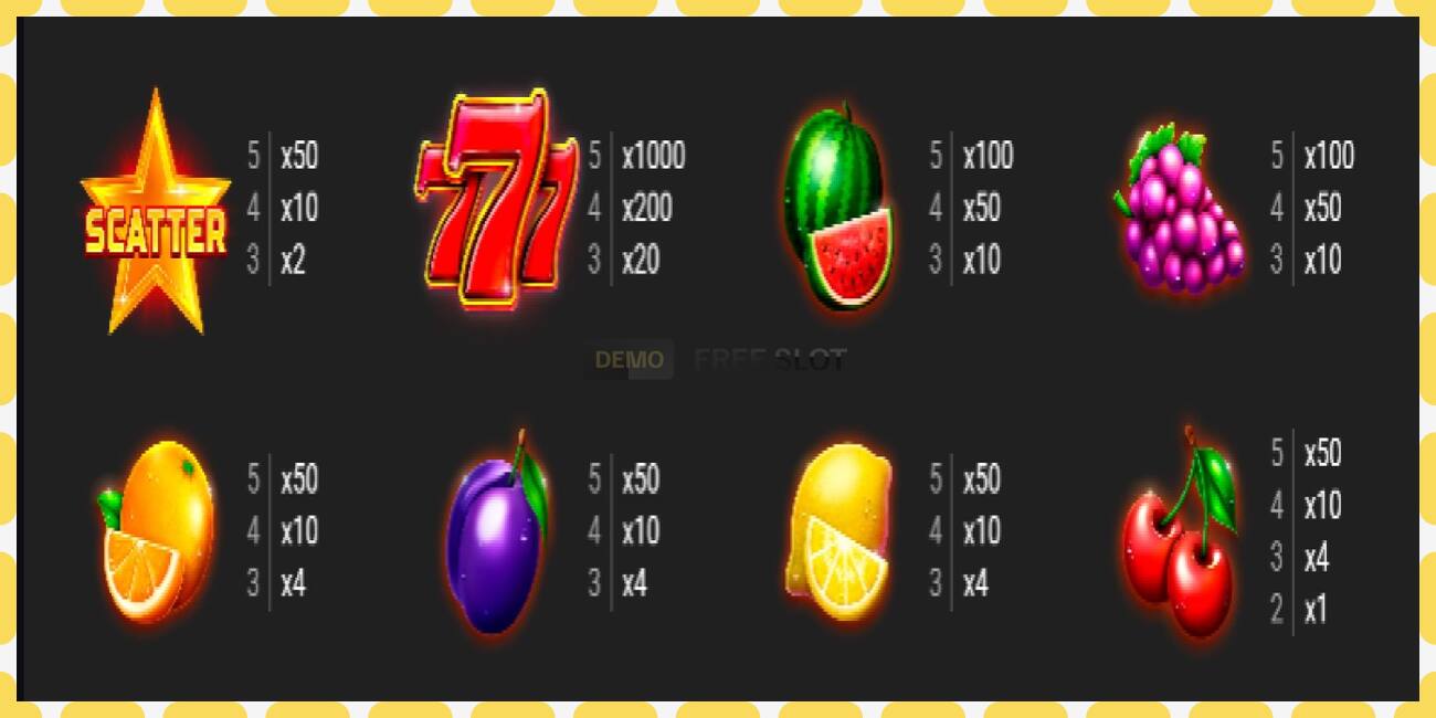 Demo-spor Lucky Fruit Spins Bonus Buy gratis og uten registrering, bilde - 1