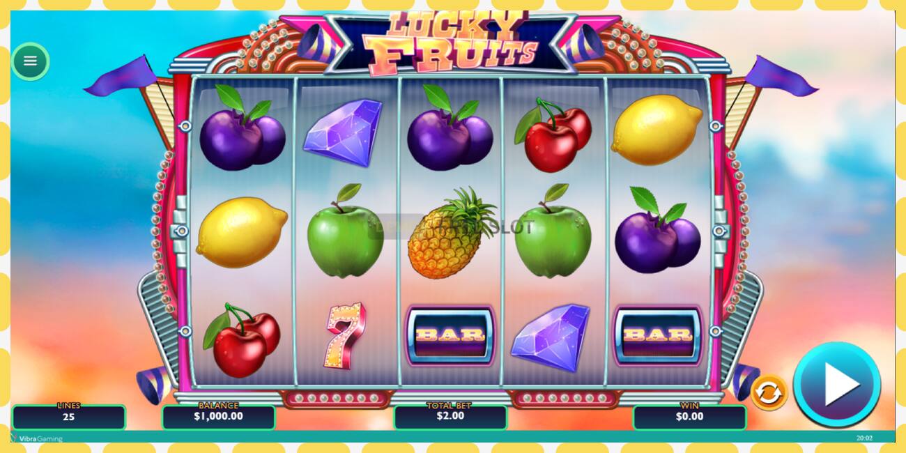 Demo-spor Lucky Fruits gratis og uten registrering, bilde - 1