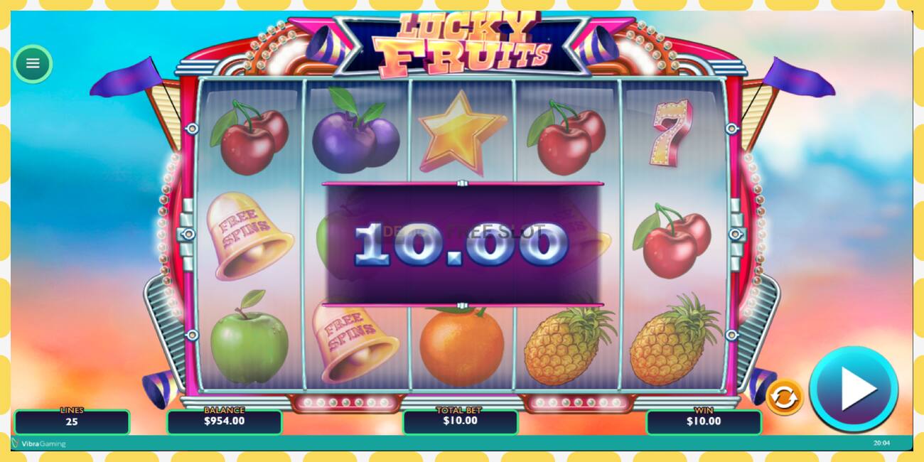 Demo-spor Lucky Fruits gratis og uten registrering, bilde - 1