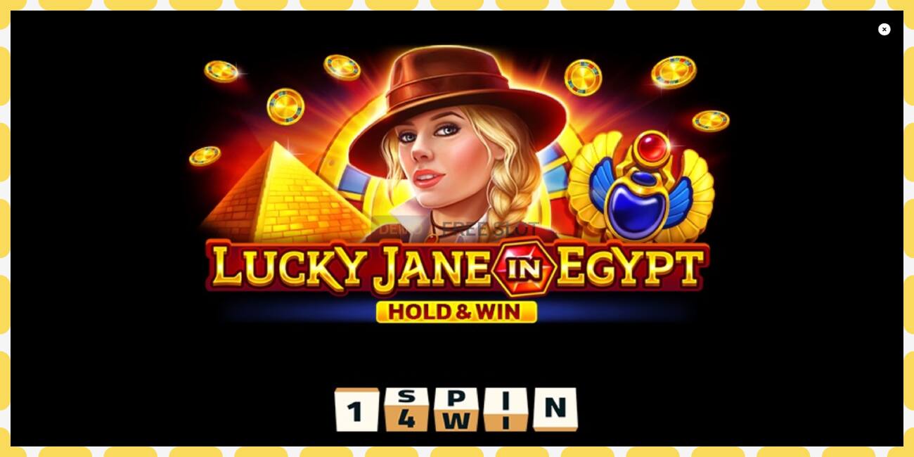 Demo slot Lucky Jane in Egypt Hold & Win free and without registration, picture - 1