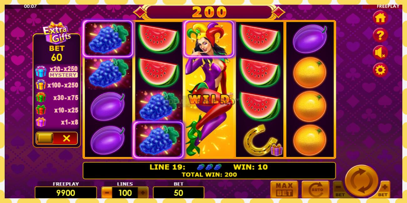 Slot demo Lucky Joker 100 Extra Gifts gratuit și fără înregistrare, imagine - 1