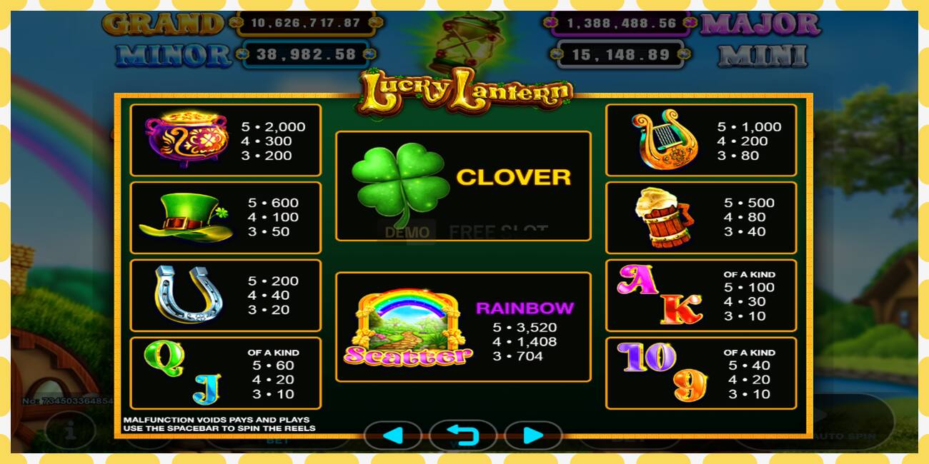 Demo slot Lucky Lantern free and without registration, picture - 1