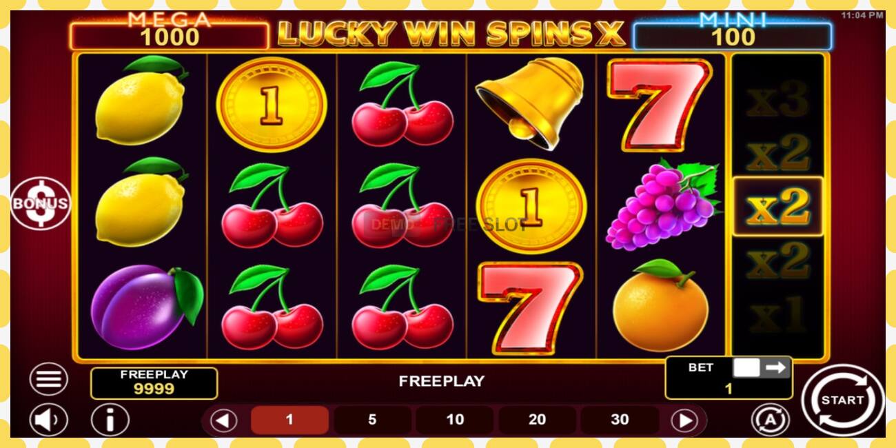 Demo slot Lucky Win Spins X free and without registration, picture - 1