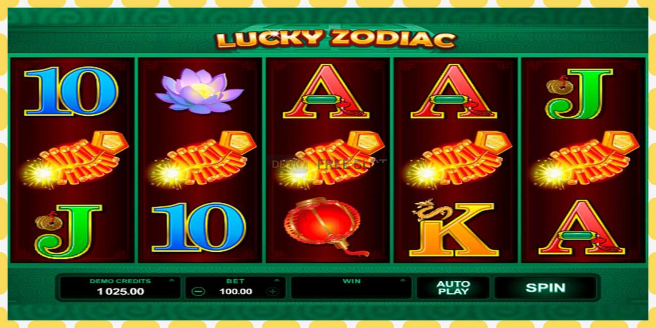 Demo slot Lucky Zodiac free and without registration, picture - 1