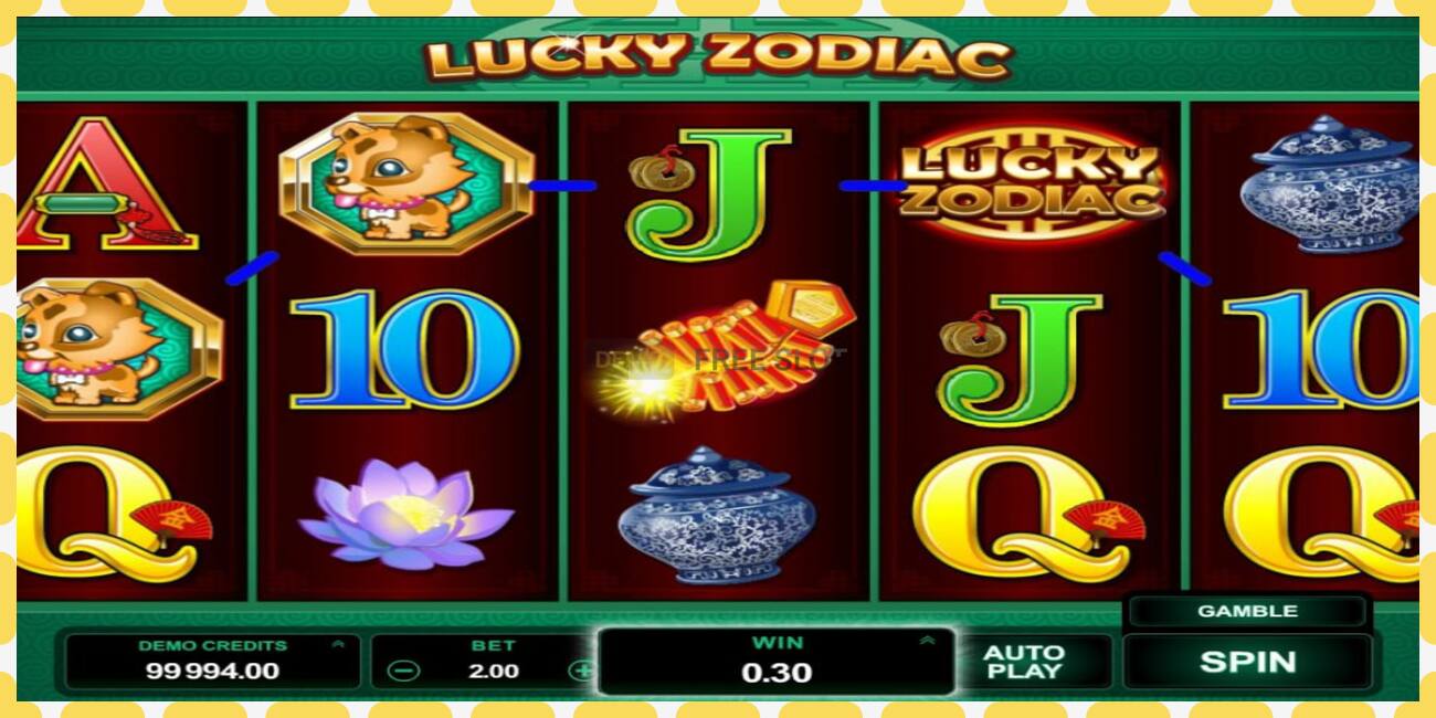 Demo slot Lucky Zodiac free and without registration, picture - 1