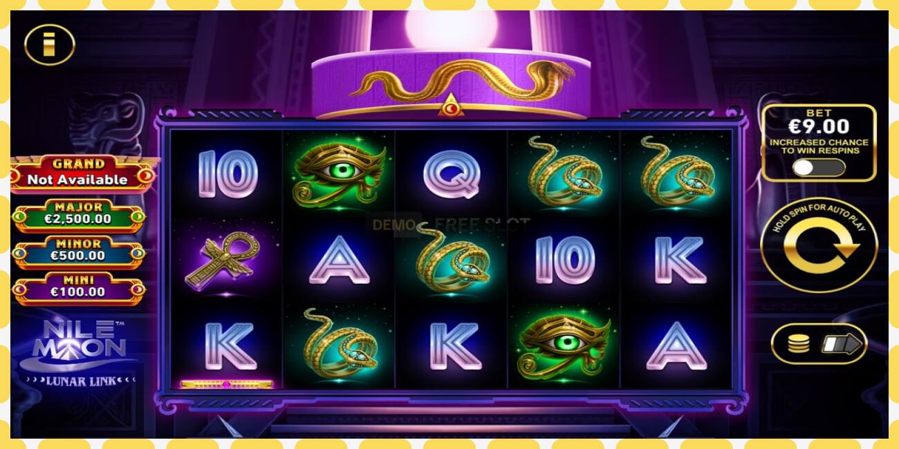 Slot demo Lunar Link: Nile Moon gratis dan tanpa registrasi, gambar - 1