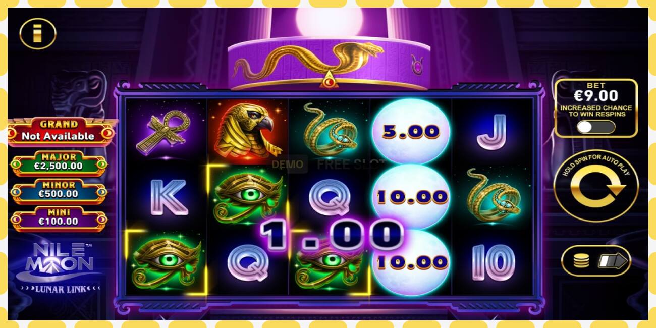 Slot dimostrativo Lunar Link: Nile Moon gratuito e senza registrazione, immagine - 1