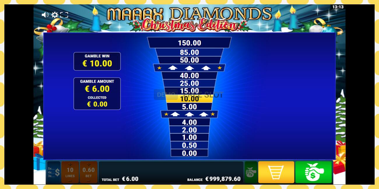 डेमो स्लट Maaax Diamonds नि: शुल्क र दर्ता बिना, चित्र - १