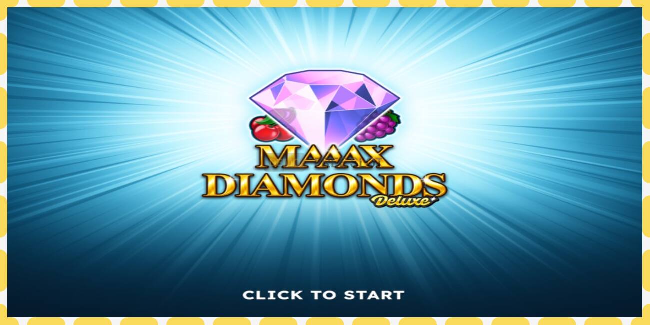 डेमो स्लट Maaax Diamonds Deluxe नि: शुल्क र दर्ता बिना, चित्र - १