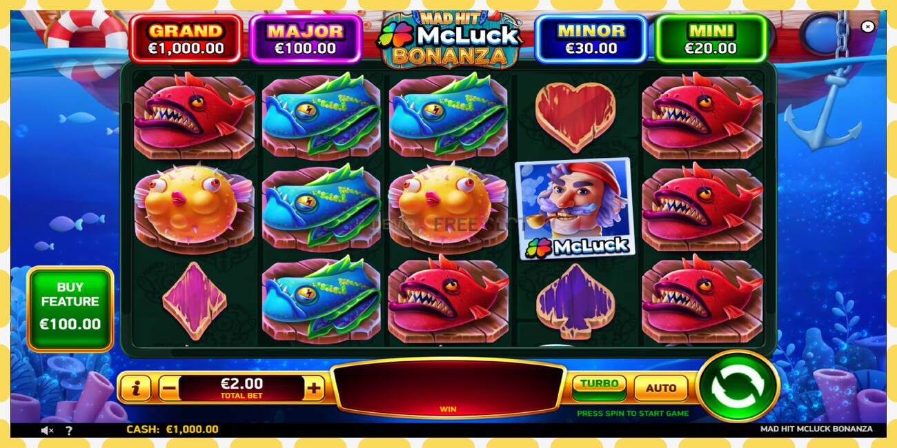 Demo slot Mad Hit McLuck Bonanza free and without registration, picture - 1