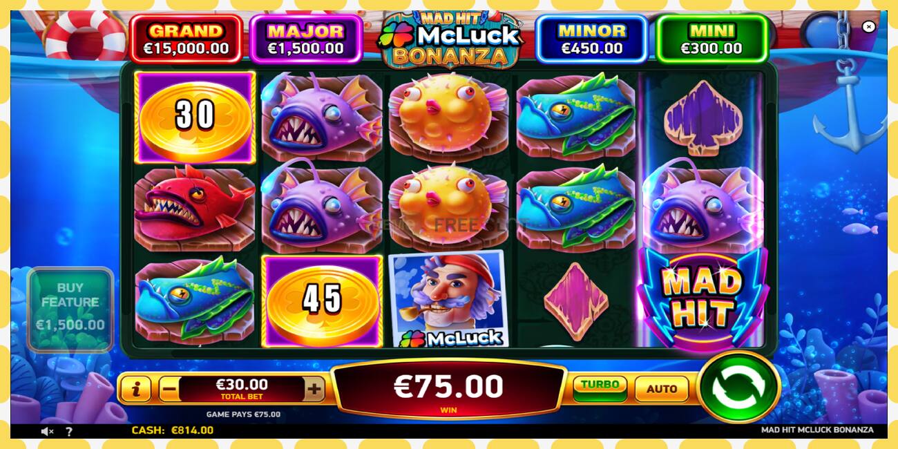 Demo slot Mad Hit McLuck Bonanza free and without registration, picture - 1