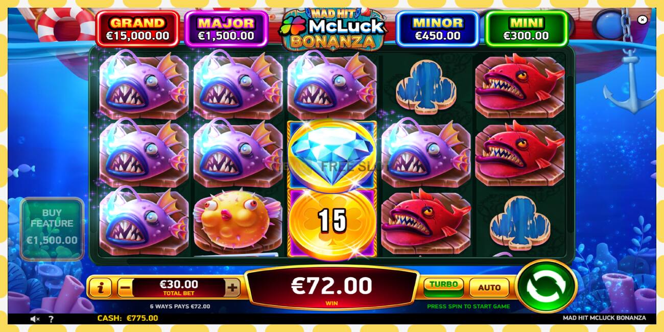 Demo slot Mad Hit McLuck Bonanza free and without registration, picture - 1