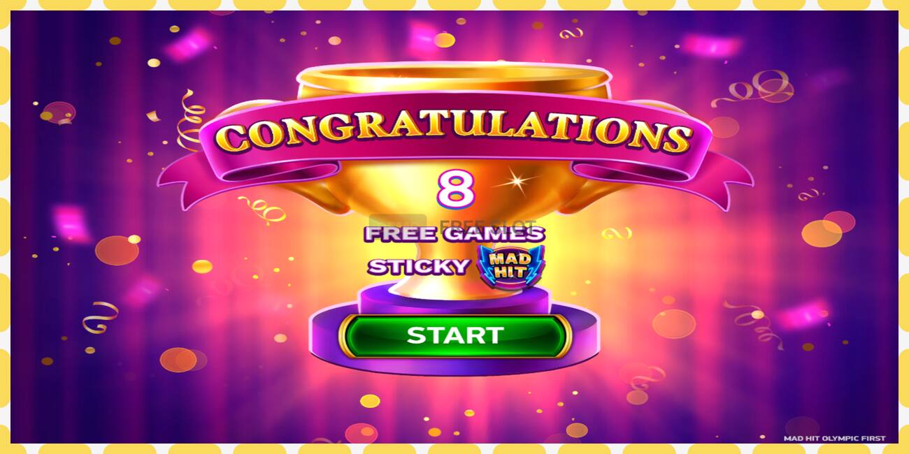 Demo slot Mad Hit Olympic First free and without registration, picture - 1