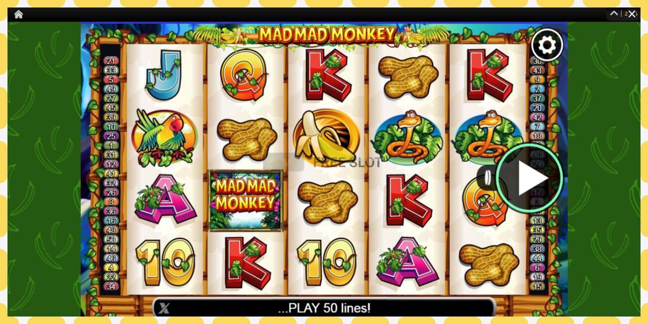 Slot dimostrativo Mad Mad Monkey gratuito e senza registrazione, immagine - 1