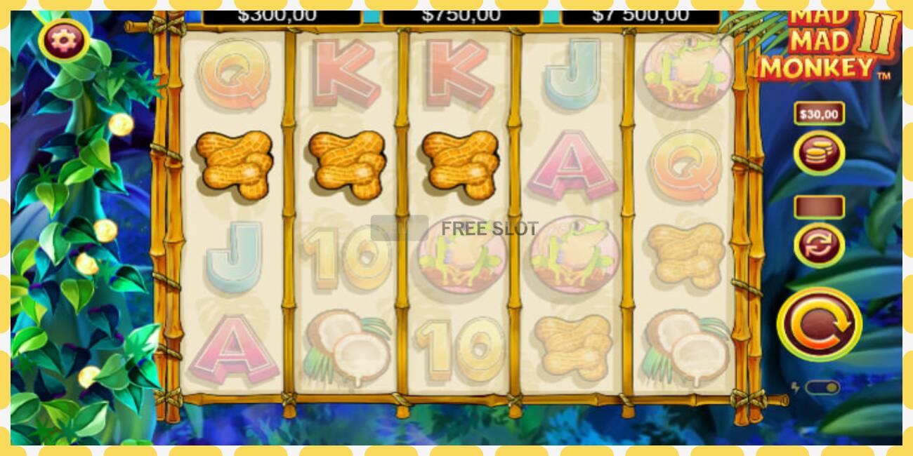 Demo slot Mad Mad Monkey 2 නොමිලේ සහ ලියාපදිංචියකින් තොරව, පින්තූරය - 1