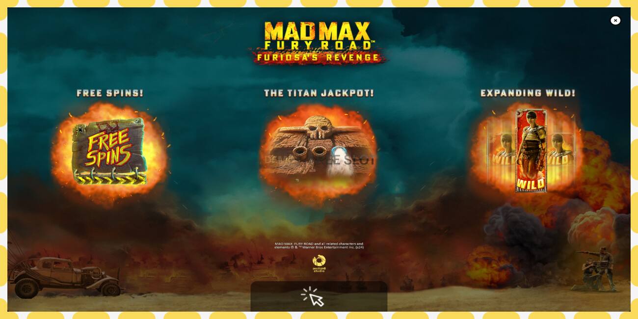 Demo slot Mad Max: Fury Road - Furiosas Revenge free and without registration, picture - 1