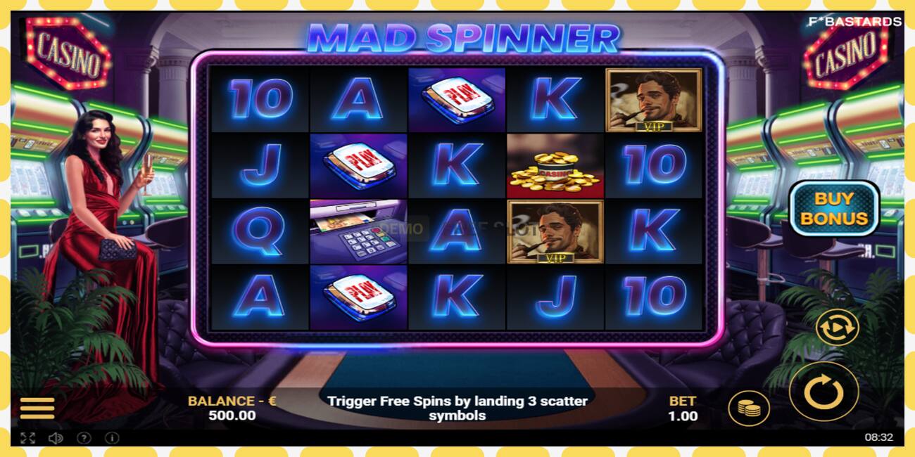 Demo-slot Mad Spinner gratis en zonder registratie, afbeelding - 1