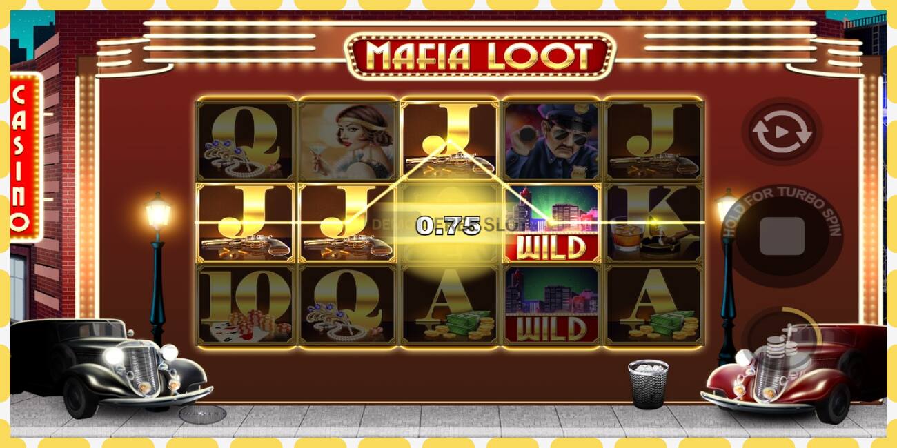 Demo slot Mafia Loot free and without registration, picture - 1