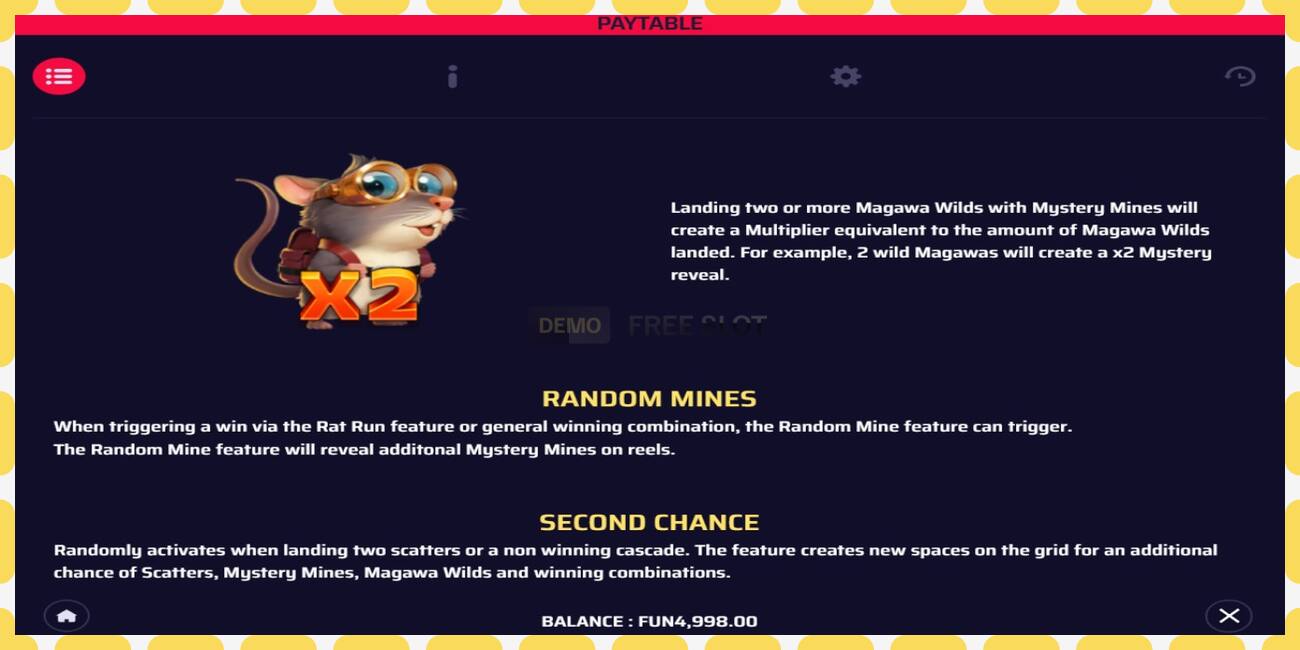 Demo slot Magawa VS Mines free and without registration, picture - 1