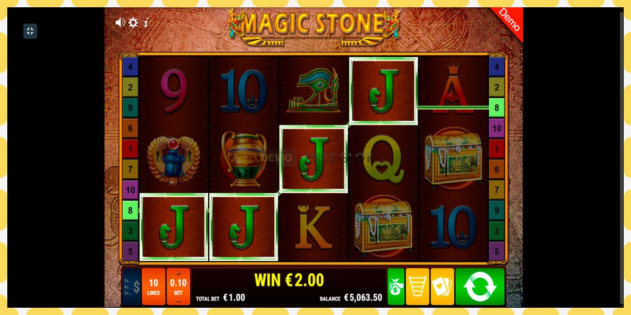 Demo slot Magic Stone free and without registration, picture - 1