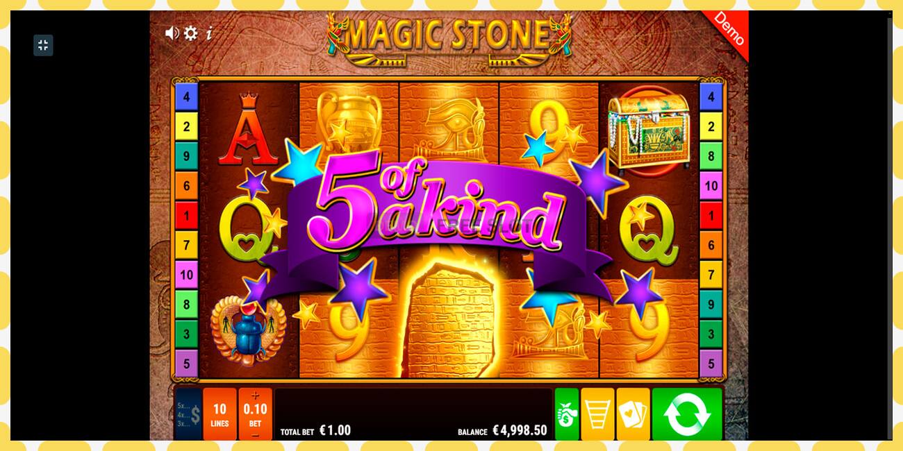 Demo slot Magic Stone free and without registration, picture - 1