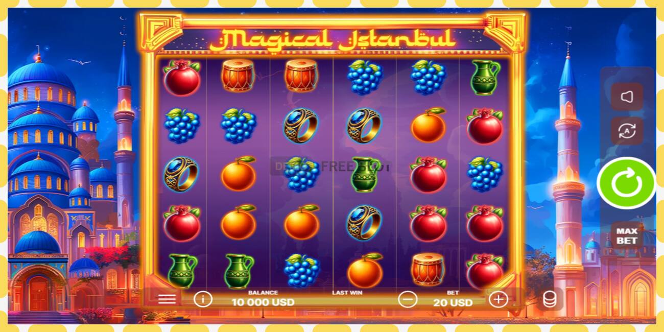 Demo slot Magical Istanbul free and without registration, picture - 1