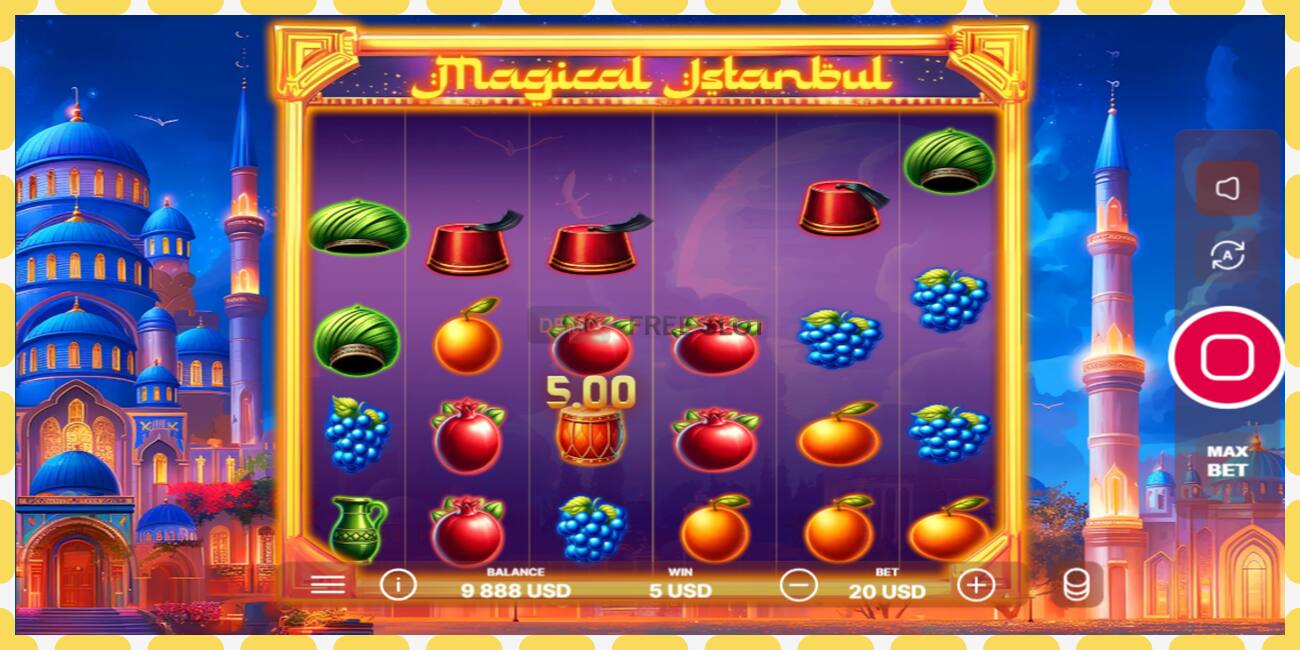 Demo slot Magical Istanbul free and without registration, picture - 1