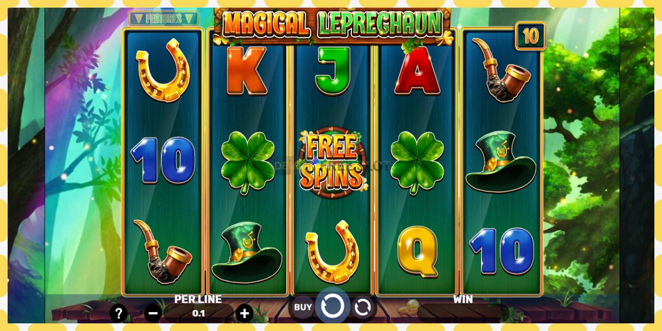 Демо слот Magical Leprechaun бекер жана каттоосуз, сүрөт - 1