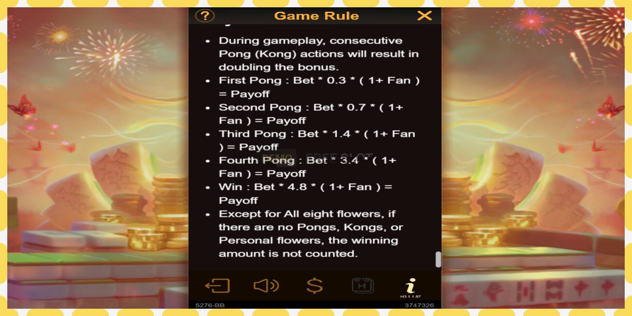 Demo slot Mahjong free and without registration, picture - 1