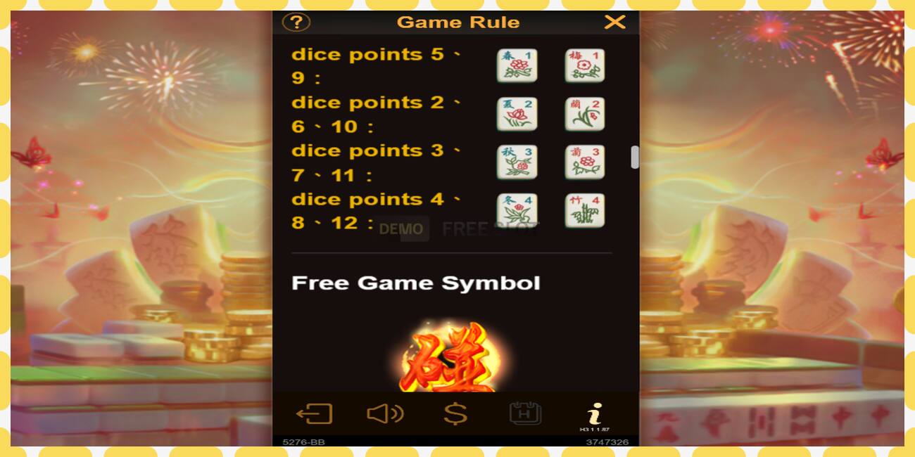 Demo slot Mahjong free and without registration, picture - 1