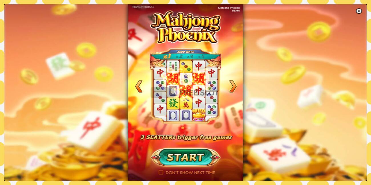 Демо слот Mahjong Phoenix безкоштовно та без реєстрації, малюнок - 1