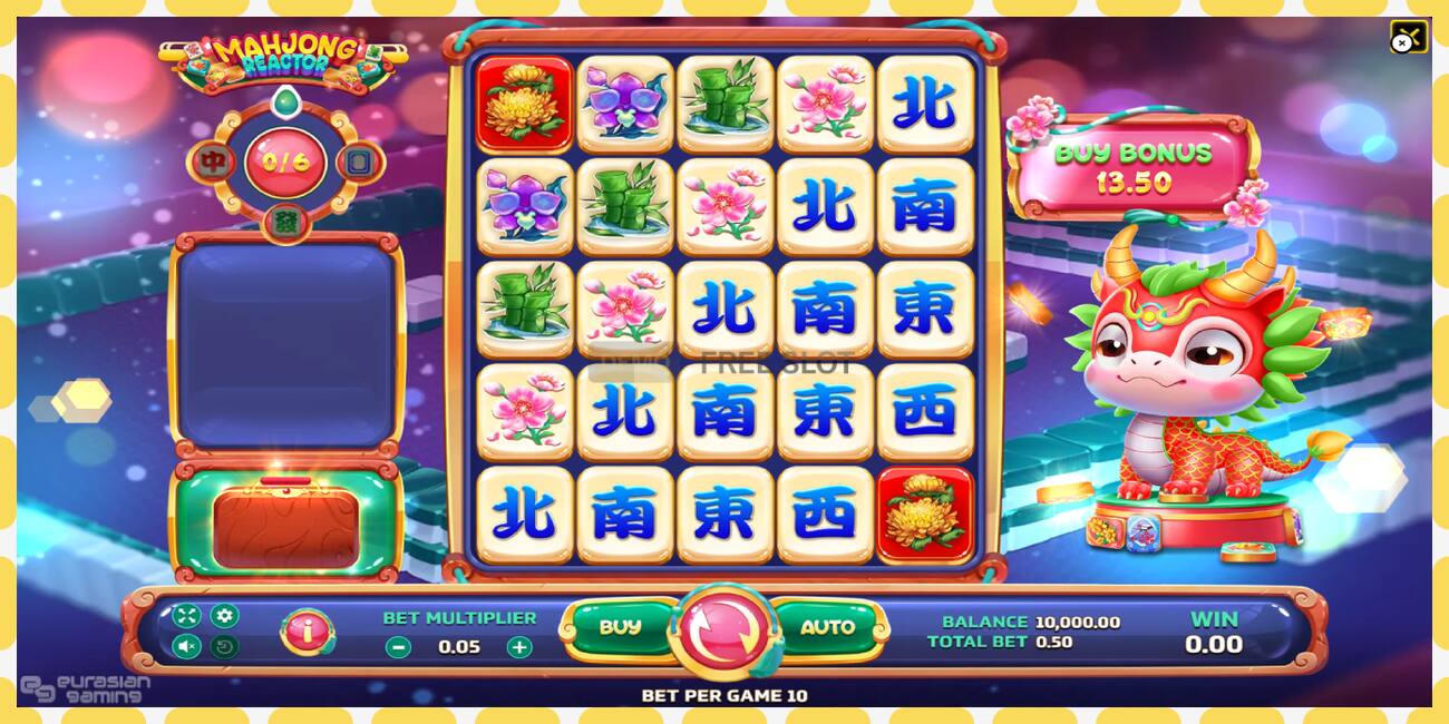 Demo slot Mahjong Reactor free and without registration, picture - 1