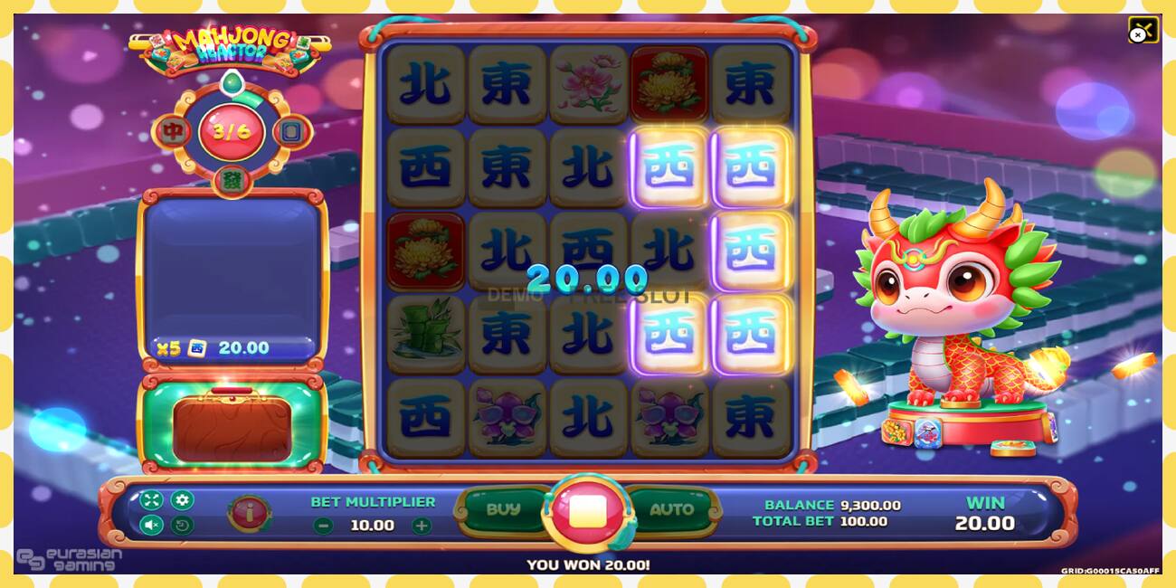 Demo slot Mahjong Reactor free and without registration, picture - 1